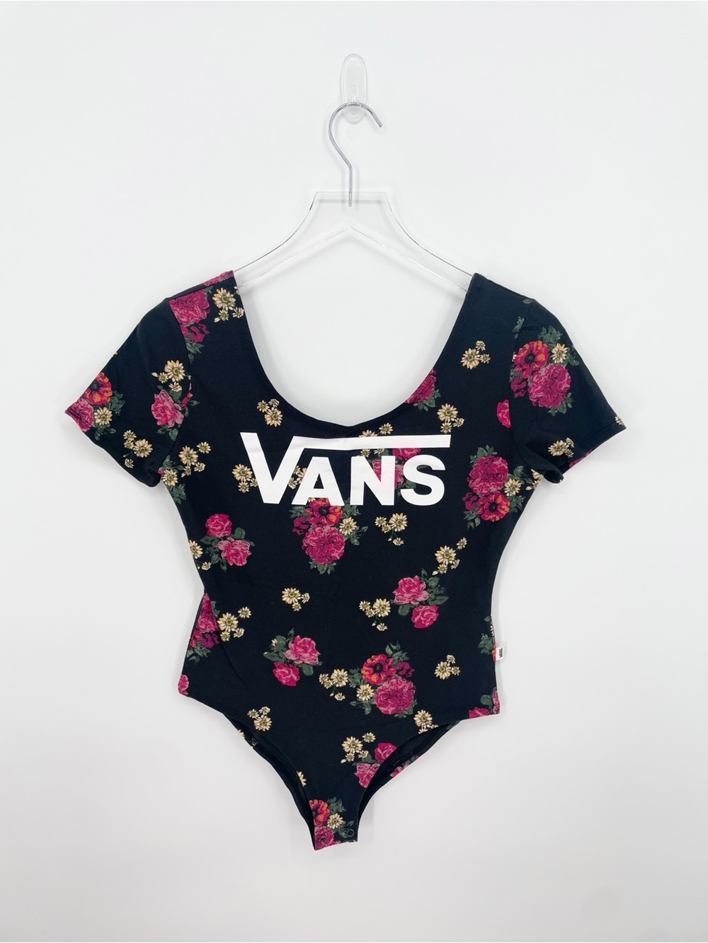 Vans Floral Off the Shoulder Bodysuit